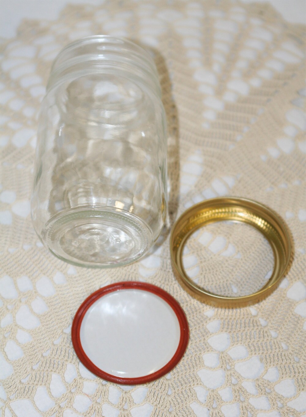 Vintage Golden Harvest Mason Jar Etsy