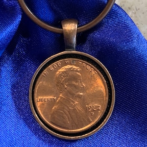 Llavero Penny 1982 - Cobre antiguo