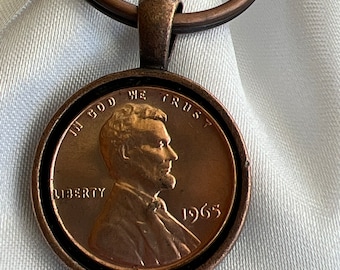 Portachiavi Per 62° Compleanno 1962 Portachiavi Britannico Da 6 Pence - Foto 2