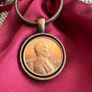 1973 Penny Schlüsselanhänger - Antik Kupfer