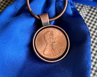 2004 Penny Keychain - Antique Copper