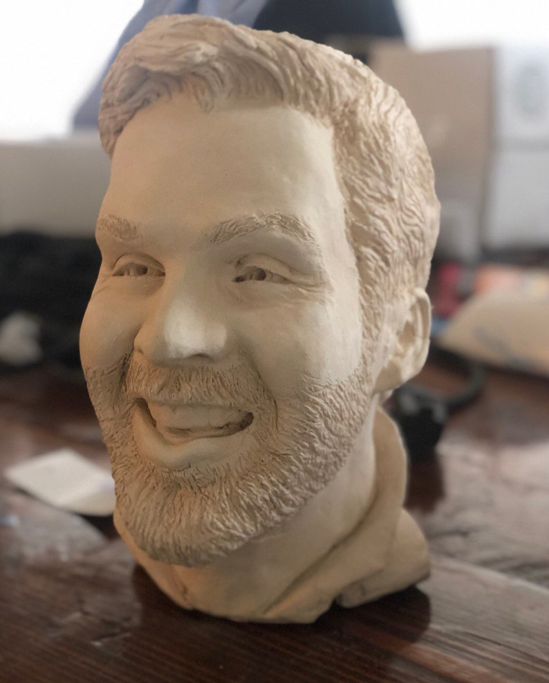 Custom Chia Pet Bust Etsy