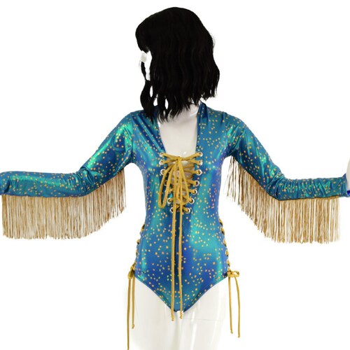 Beautiful Plunging Neck Bell Sleeve Romper main image 0