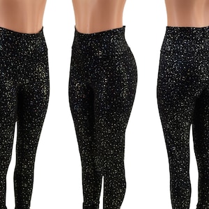 High Waist Leggings in Star Noir 157496