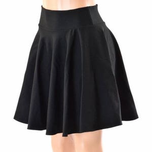 2912215 Black Skater Skirt main image 1