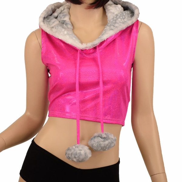 Spotted Forktail Crop Top main image 0