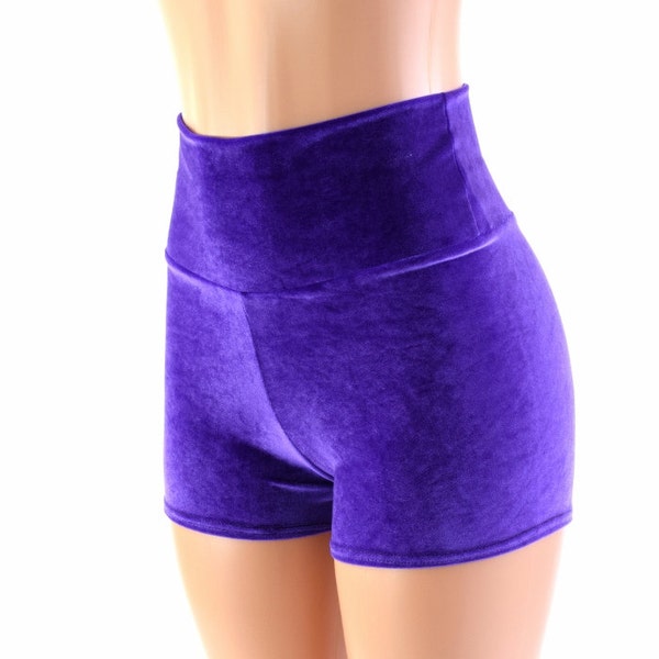 Purple Flare Shorts main image 0