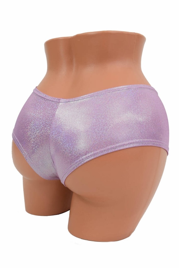 Ultra Cheeky Booty Shorts in Lilac 
