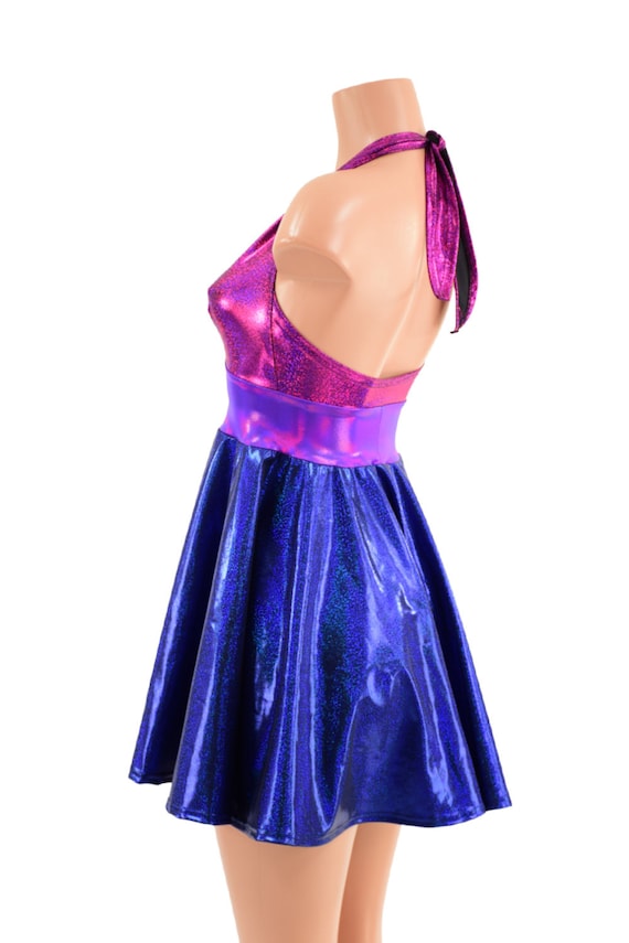 sachin and babi light blue dress Isabetta Halter Mini Dress | Pink | Womens