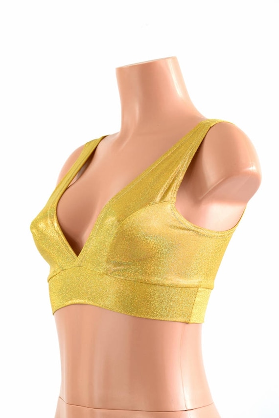 sparkle bralette tops