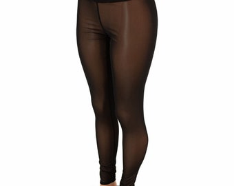 See Through Leggings - Etsy