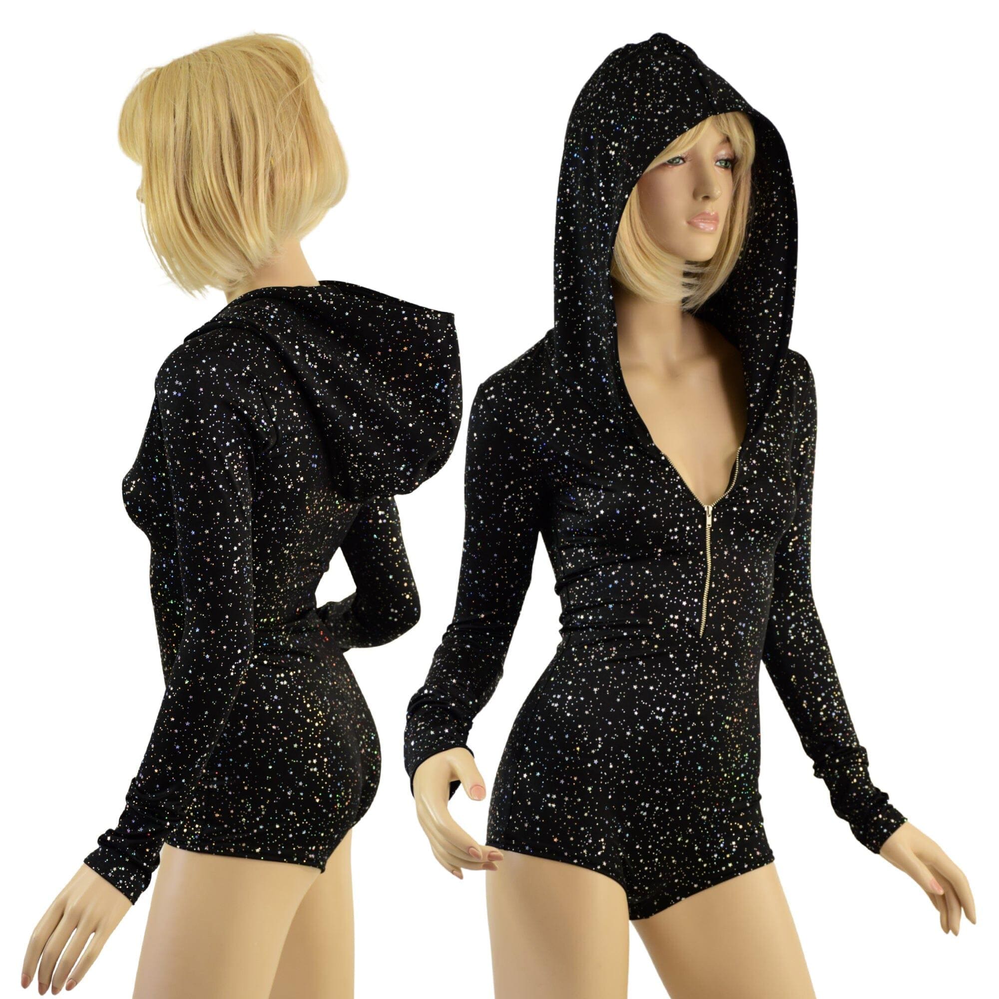 Hooded romper womens on sale