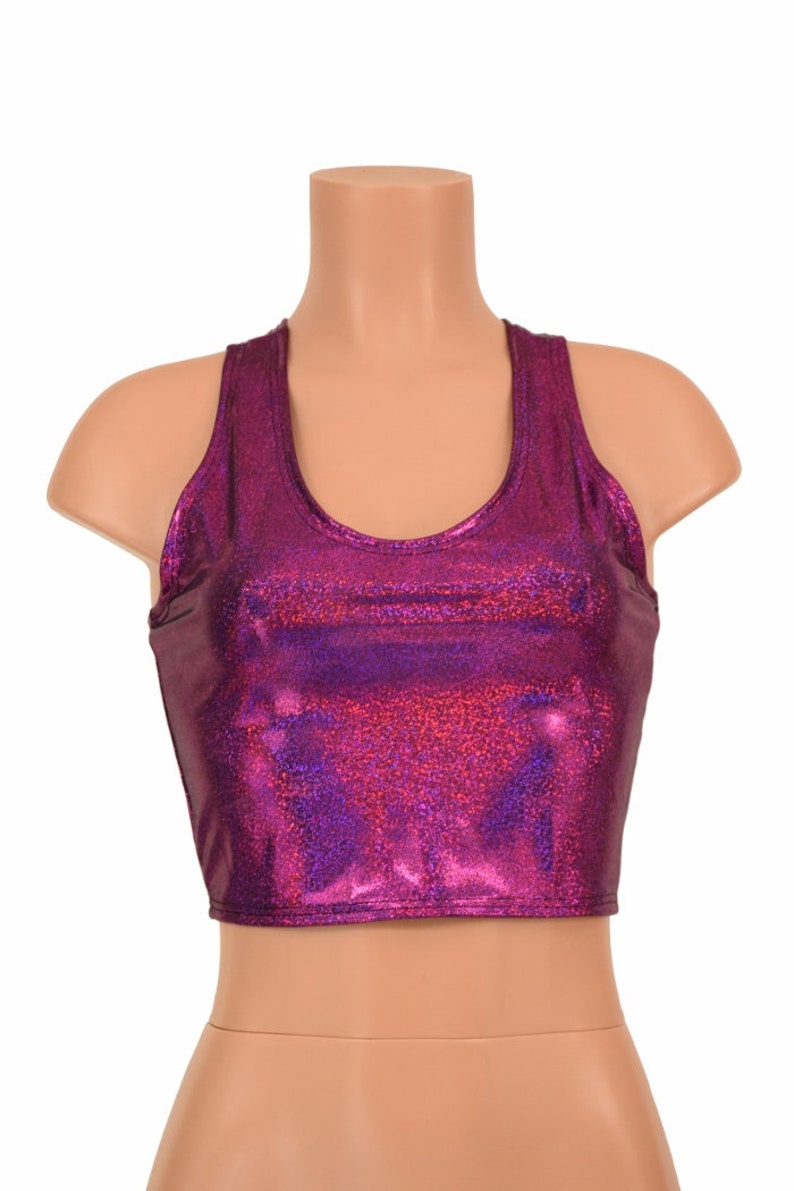 Amethyst Racerback Top (purple) main image 1