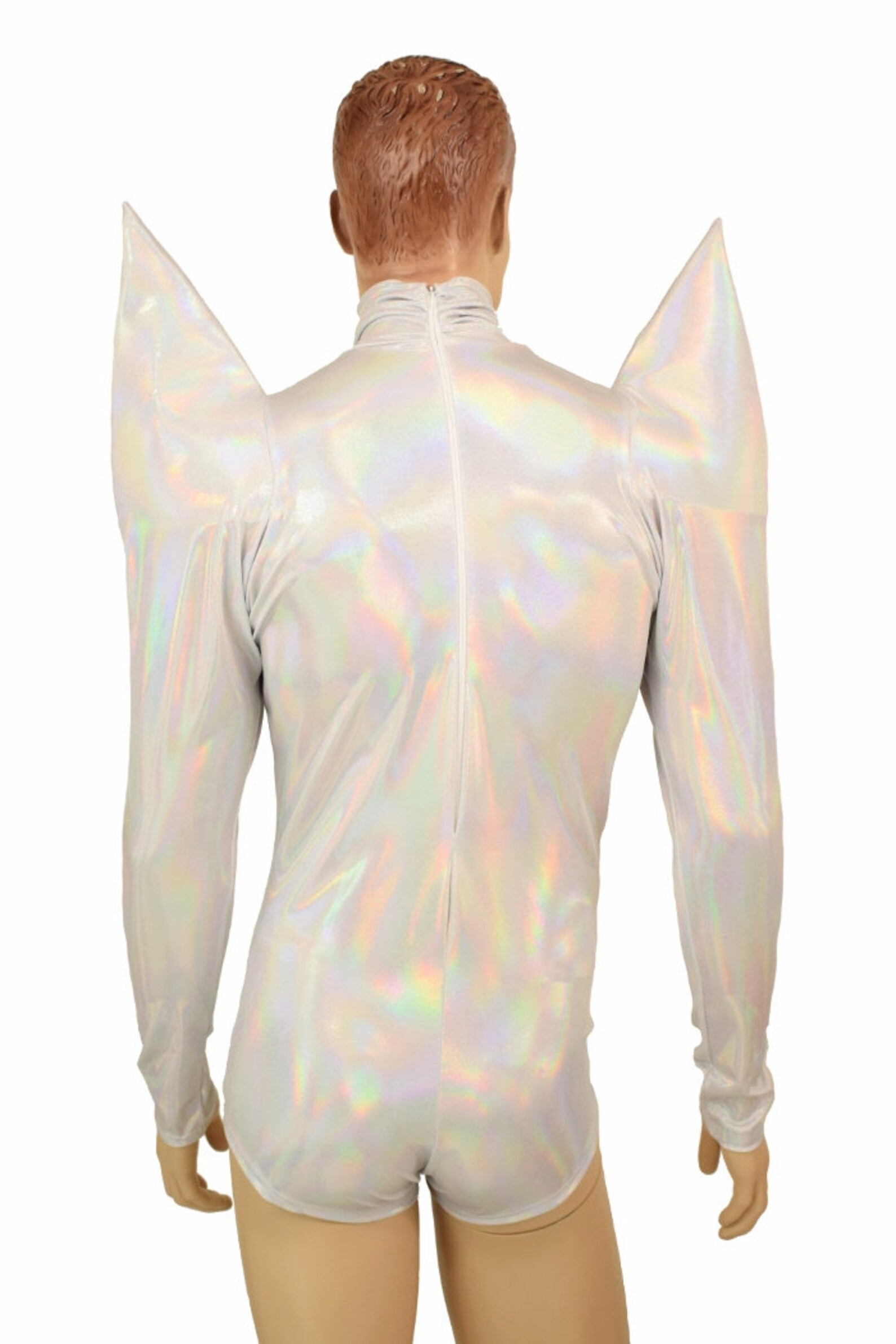 Flashbulb Holographic Mega Shoulder Catsuit