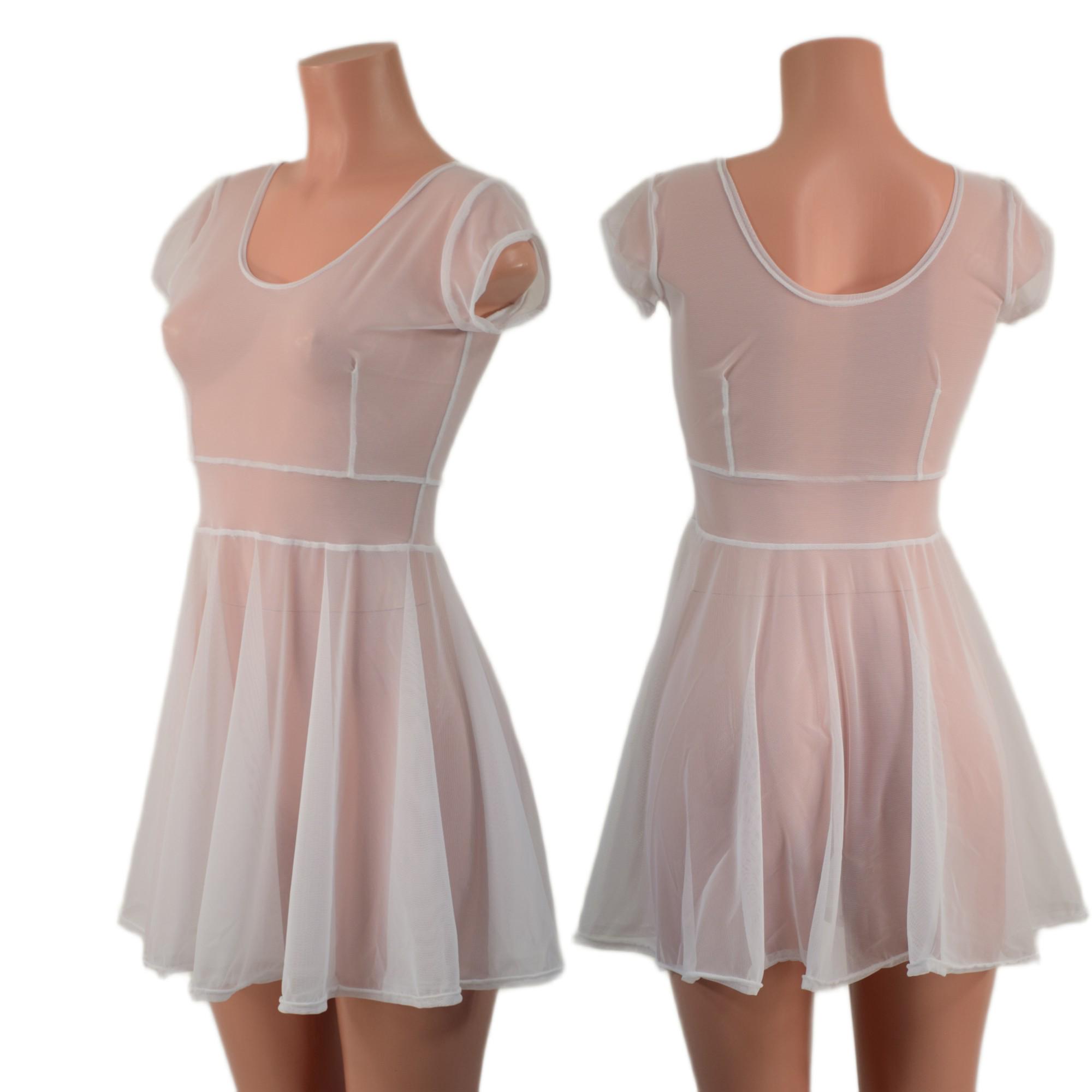 mesh dress cover up Mermaid Mesh Coverup Dress