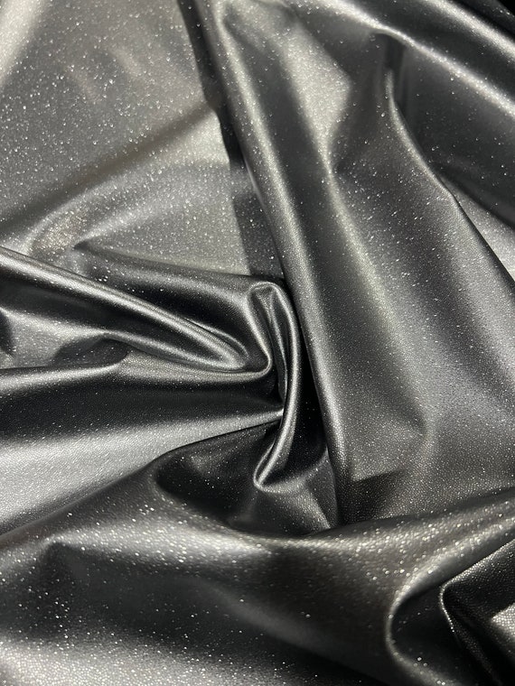 Stingray Sparkle PU Coated Spandex Fabric by the Yard 