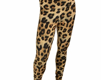 SALE Fiorucci Pants Leopard Print High Waist Vintage 90s Y2K Worn