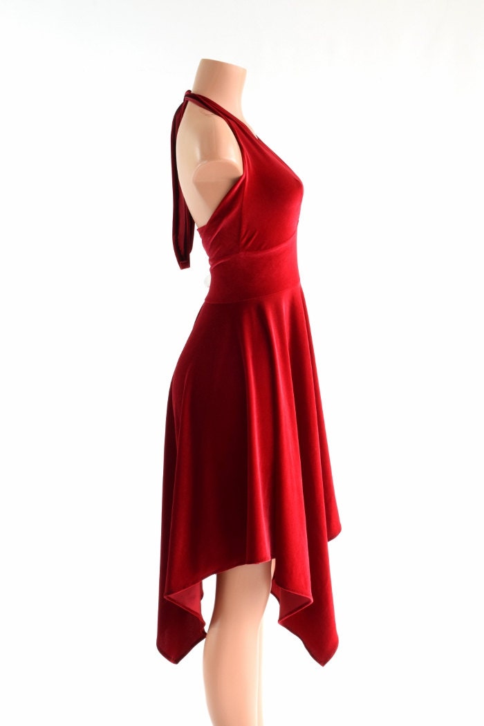 Halter Handkerchief Dress - Etsy