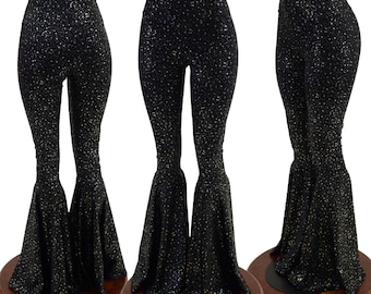 Star Noir High Waist Bell Bottom Flares 157500