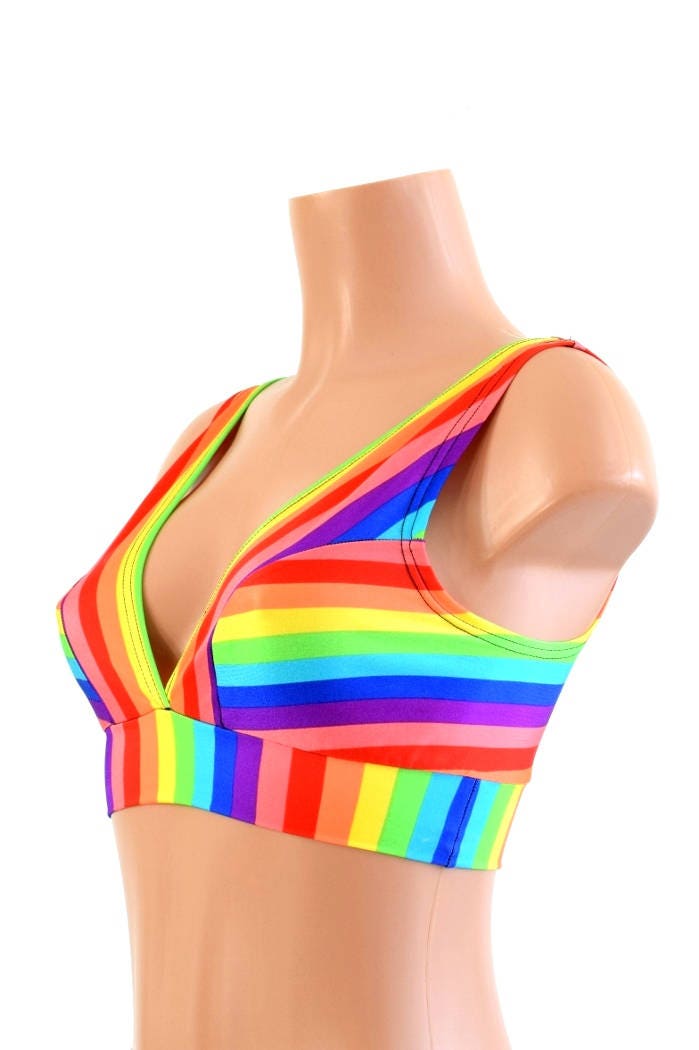 Rainbow Pride Bra - Etsy