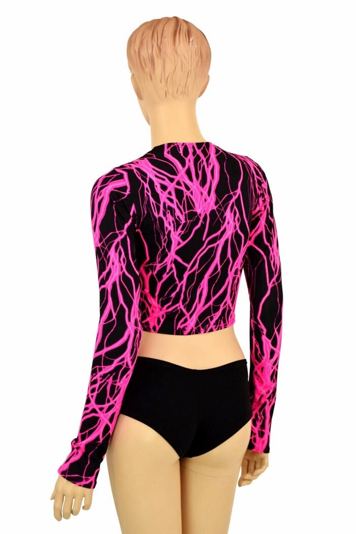 Neon Pink She is Lightweight Crewneck