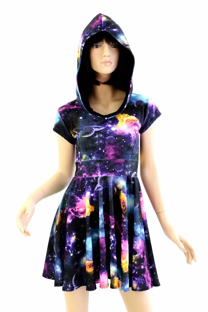 Glow in the dark galaxy dress online