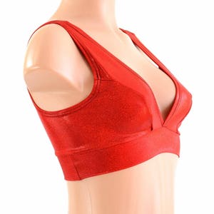 Red Sparkly Jewel Starlette Bralette 154538 image 3