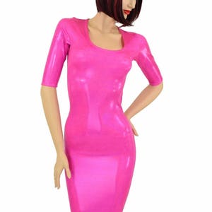 Neon Uv Glow Pink Dress - Etsy