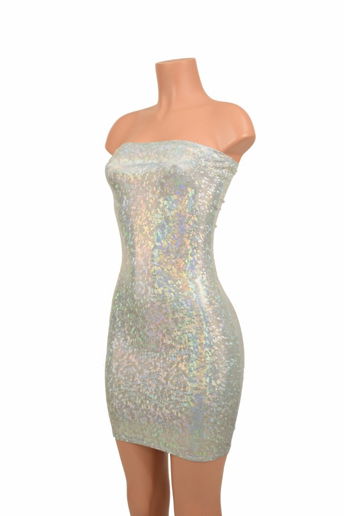 Sparkling Tube Dress - Etsy