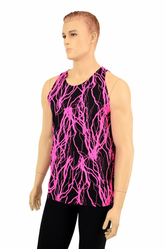 Neon shirt mens cheap