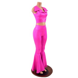 Cropped Flares Pink main image 1
