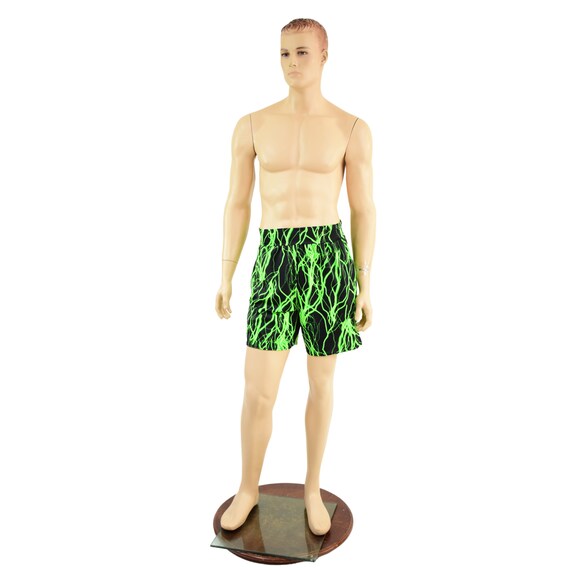 Neon green shop basketball shorts