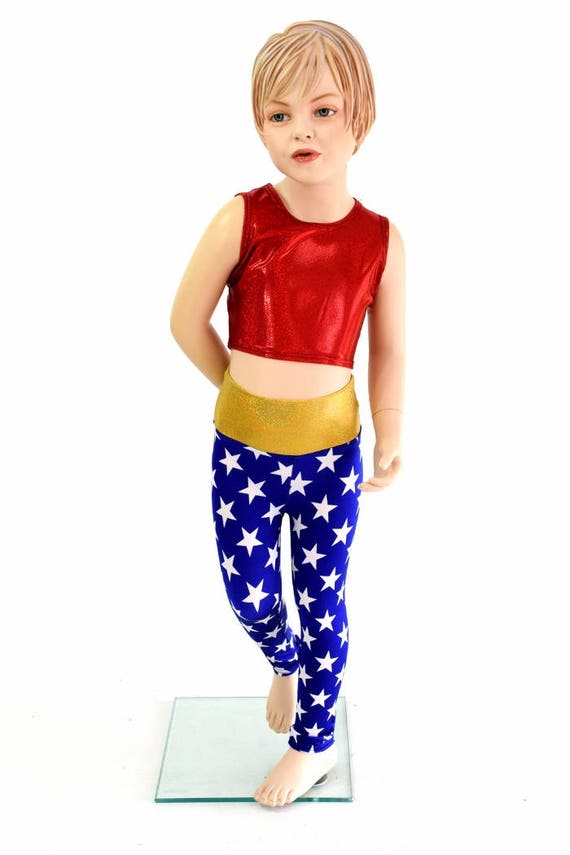Girls Wonder Woman Inspired Blue 
