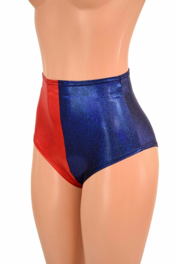 Harlequin High Waist Siren Shorts in 