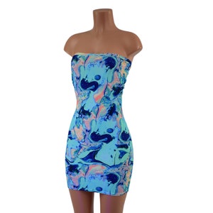 cache blue dress Blue Cache Dress