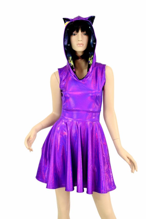 purple sleeveless skater dress Ann Taylor LOFT Purple Sleeveless Skater Dress Petite 2 Animal Print Party