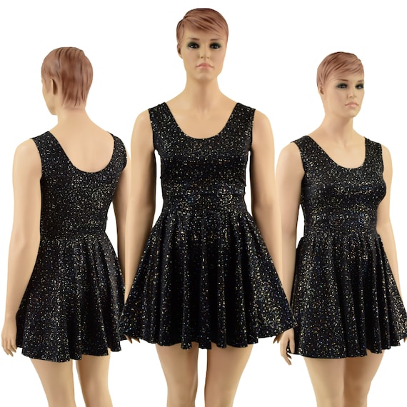 black tank skater dress NWT Aqua Boutique Girls' Size Large Black Lace Tank Skater Dress $72 MSRP