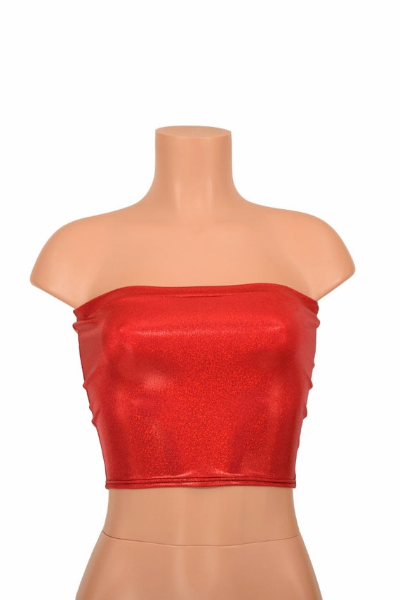 トップス tope tube top Women's Tube top with logo plaque | Black | Diesel