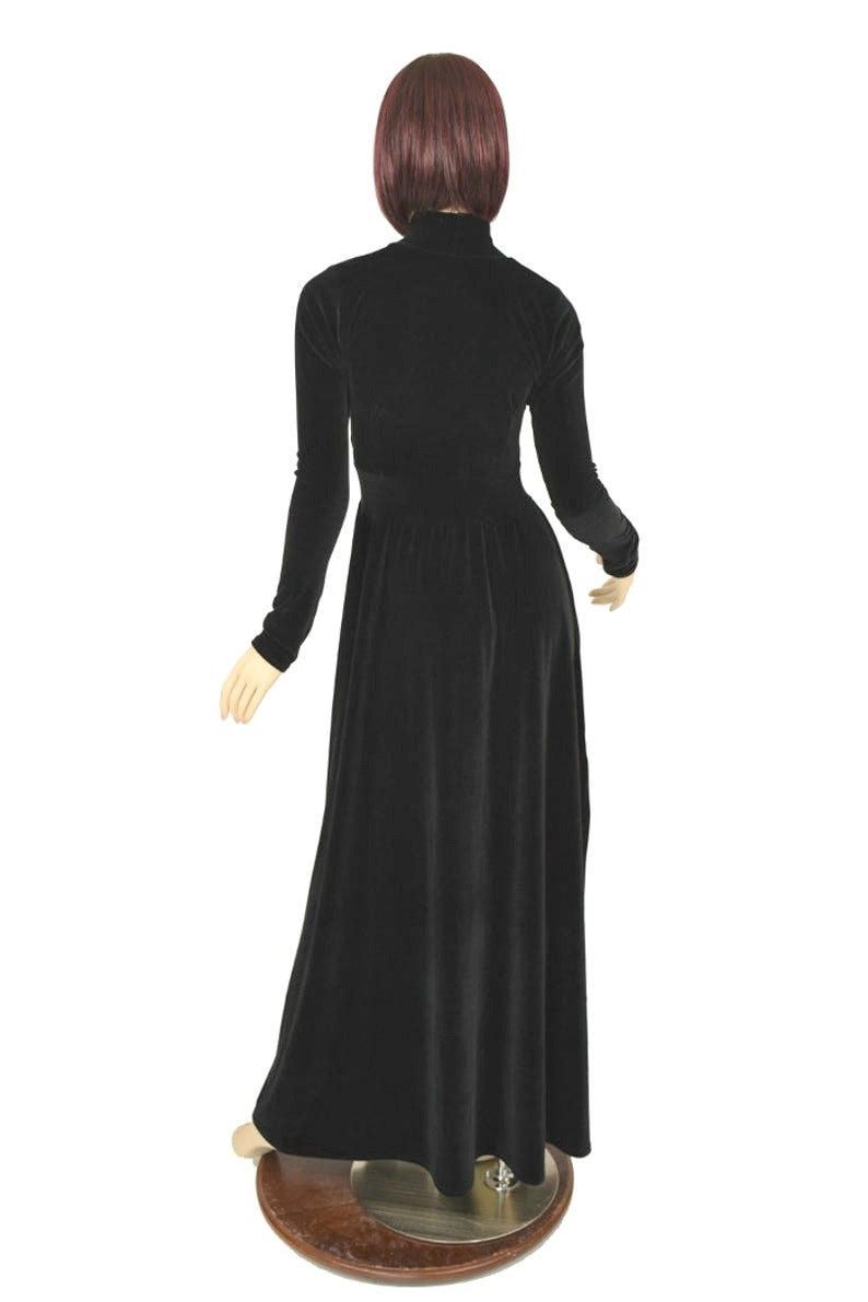 Fiona Satin Maxi Gown (Emerald)