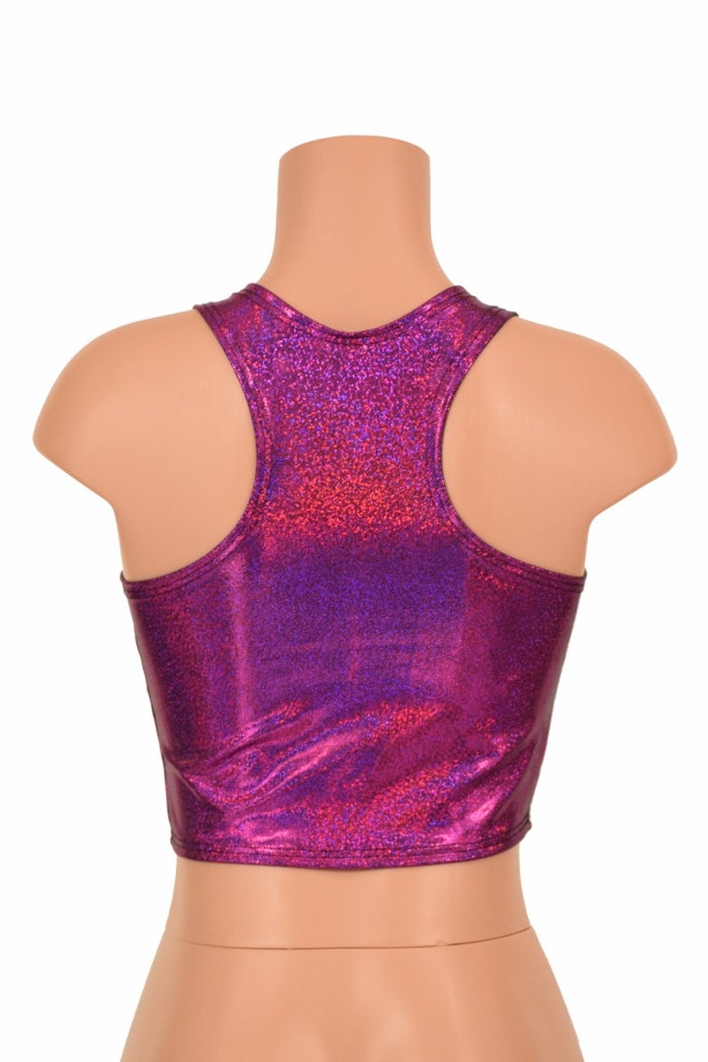 Amethyst Racerback Top (purple) main image 0