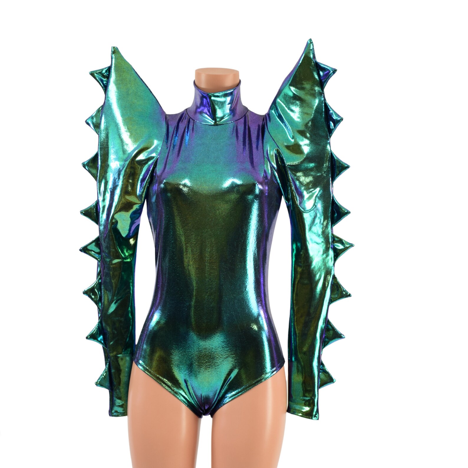 Scarab Keyhole & Mesh Romper main image 1
