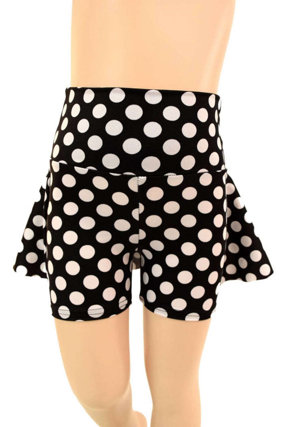 Kids Dance Shorts | Flower Bud Ruffle A-Line Shorts