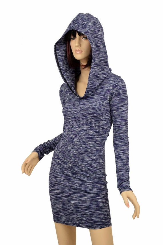 bodycon dress with hoodie