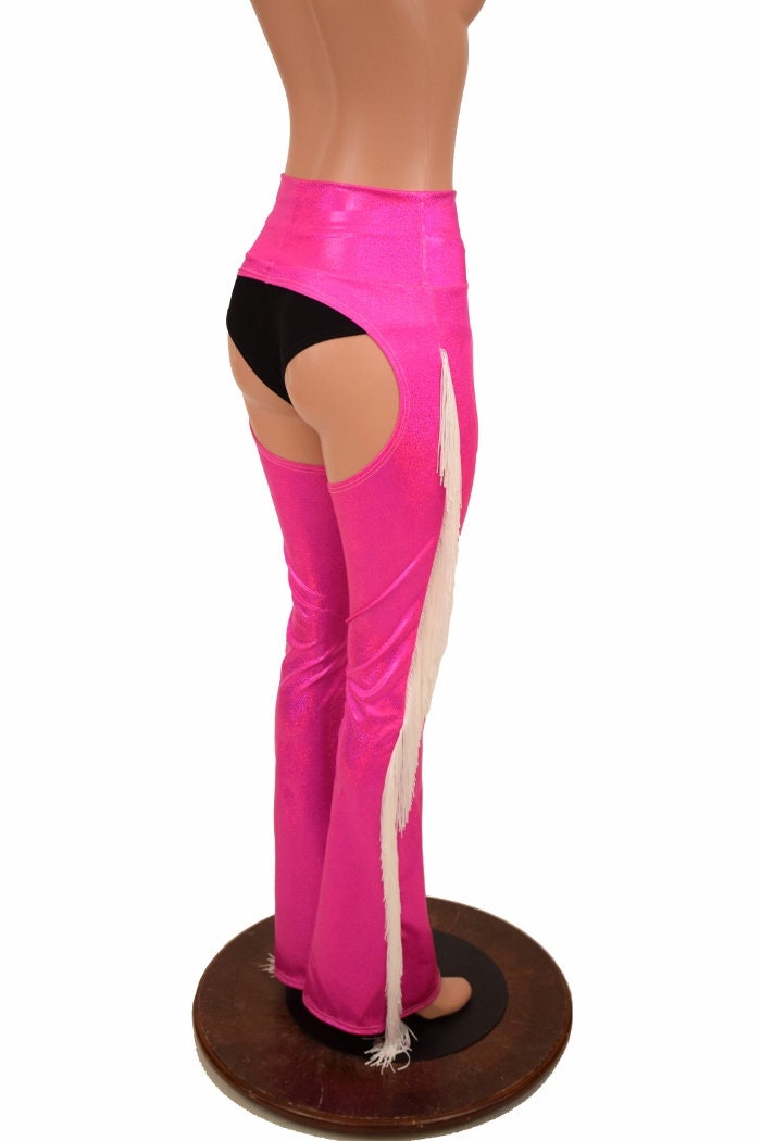 pink chaps pants