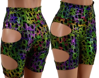 Poisonous Hipnotic High Waist Bike Shorts