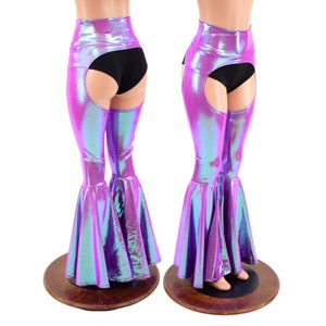 Bell Bottom Flare Chaps in Plumeria (Shorts not included - 157868
