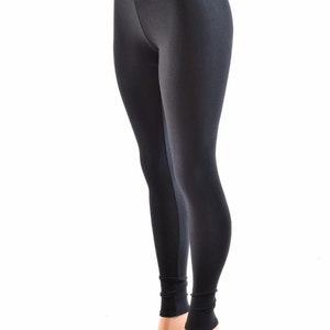 Black Zen Soft Knit High Waist Leggings -152217