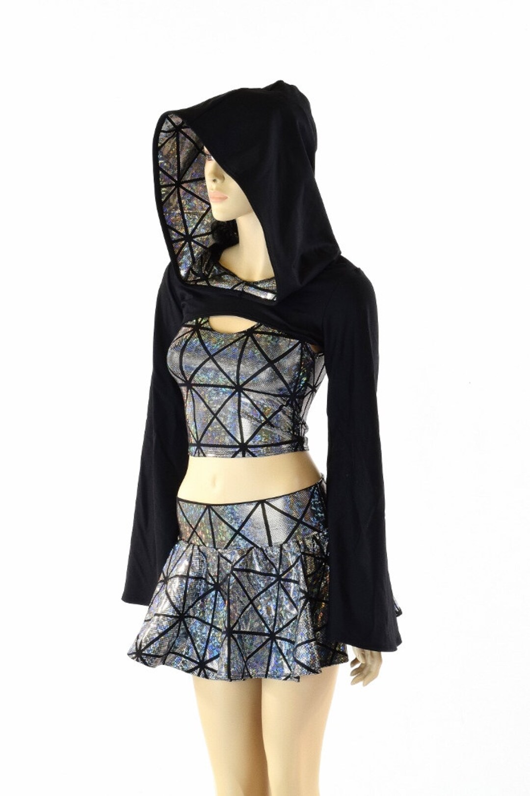 アウターその他 Opening Project W Vest Bolero Setup Black Vest | GATE