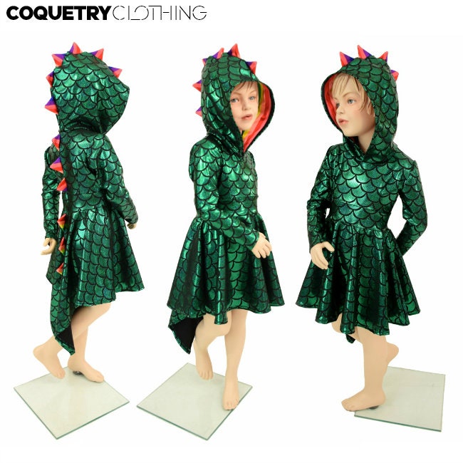 black and green dragon dress Dragon dress (PRE-PRE-ORDER) S main image 0