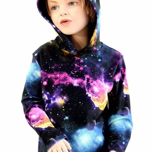 Kids Galaxy Hoodie Etsy